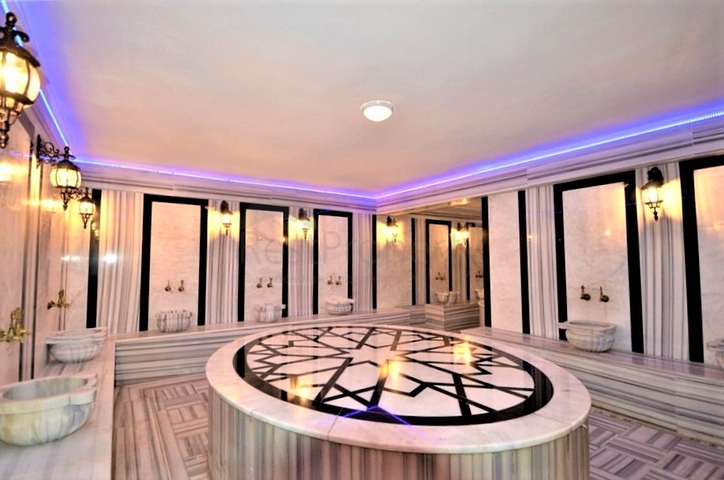 2+1 penthouse with a view of the Mediterranean Sea, just 400 m from the beach of Kargicak district