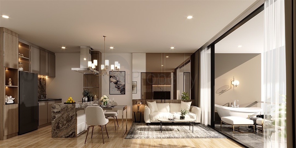 Luxury apartments at Kata Beach