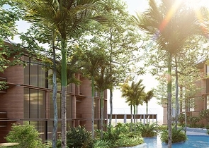 Furnished apartments in a modern condominium on Kamala