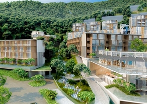 Furnished apartments in a modern condominium on Kamala