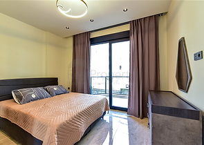 Furnished 1+1 Apartment in Central Oba, 350 m from the Sea