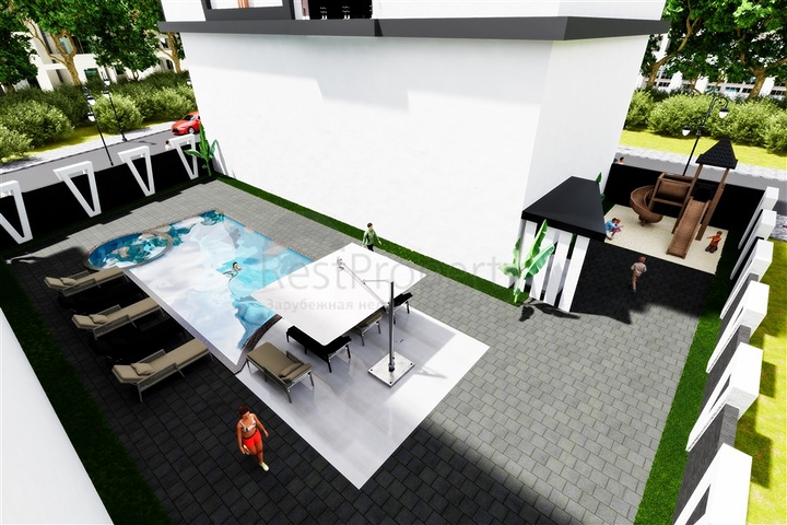 Residential complex under construction in Demirtas district