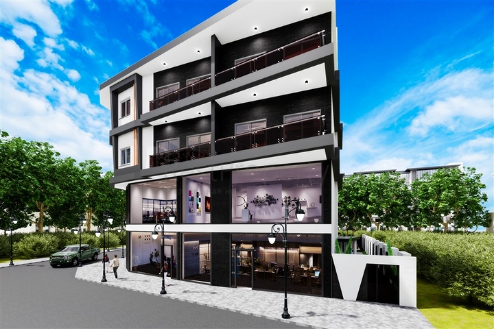 Residential complex under construction in Demirtas district