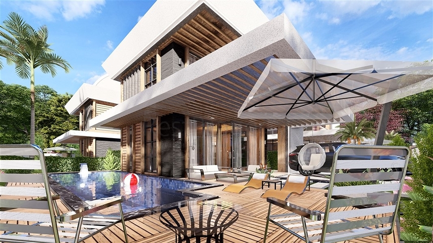 3+1 villa with rooftop Jacuzzi 250 m from the sea