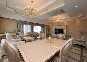 Royal 3+1 apartments in a hotel-type complex in Mahmutlar