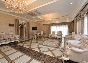 Royal 3+1 apartments in a hotel-type complex in Mahmutlar