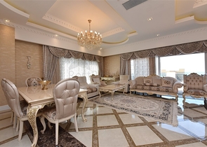 Royal 3+1 apartments in a hotel-type complex in Mahmutlar