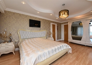 Royal 3+1 apartments in a hotel-type complex in Mahmutlar