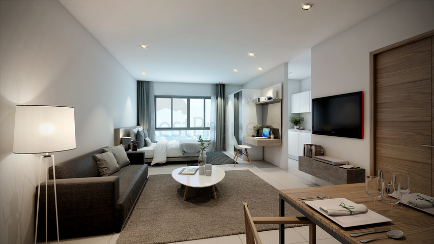 Apartments for rent in a modern condominium