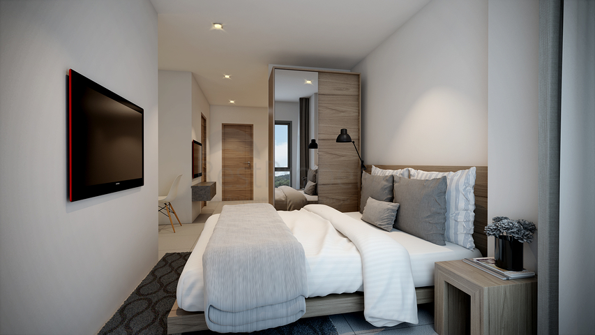 Apartments for rent in a modern condominium