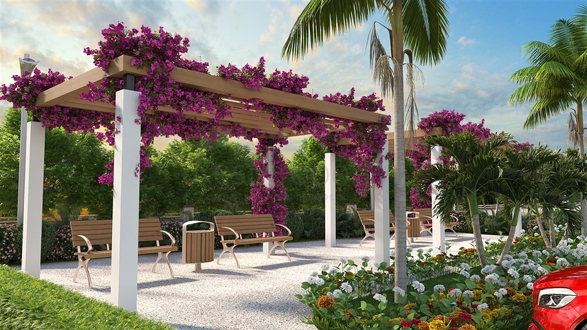 A new project of large apartments in the Iskele area 