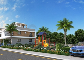 A new project of large apartments in the Iskele area 