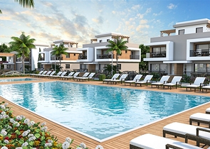 A new project of large apartments in the Iskele area 