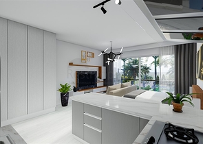 Low-rise complex 600 meters from the beach in the Iskele area