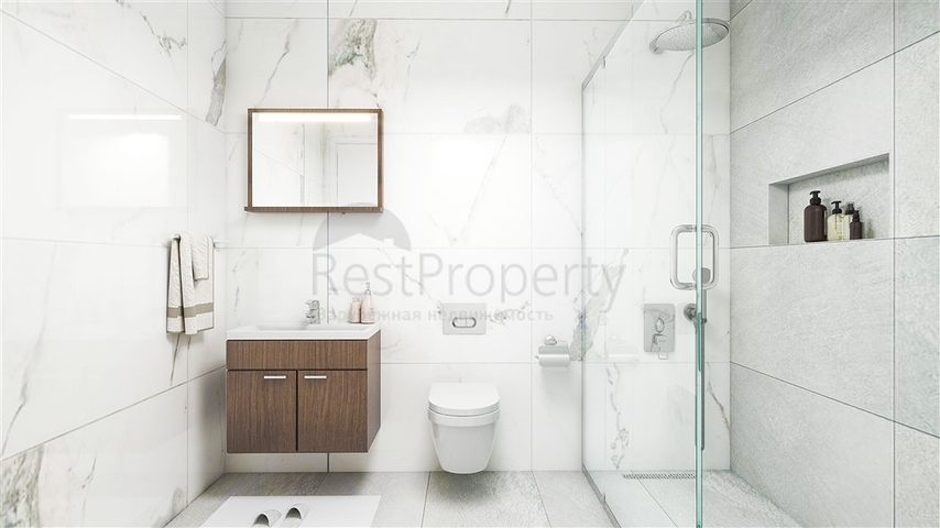 A complex under construction in one of the most popular areas in Northern Cyprus