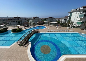 Spacious 2+1 apartment in the central area of Alanya