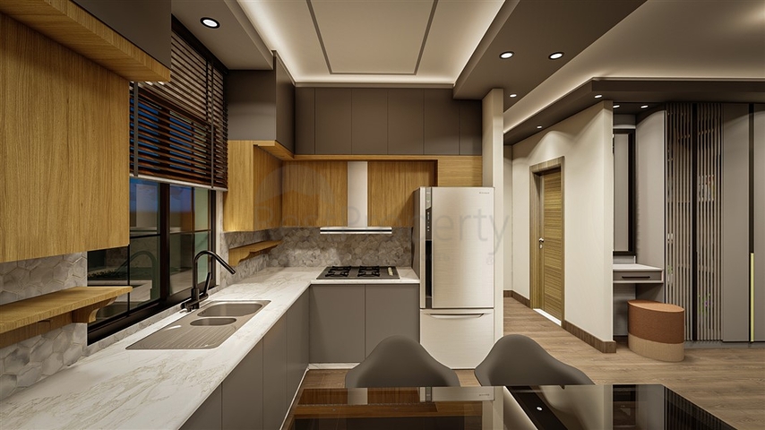 A large-scale hotel concept project in the Tomyuk area 500m from the sea