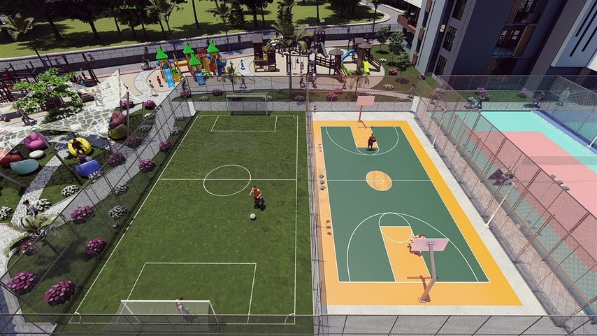 A large-scale hotel concept project in the Tomyuk area 500m from the sea