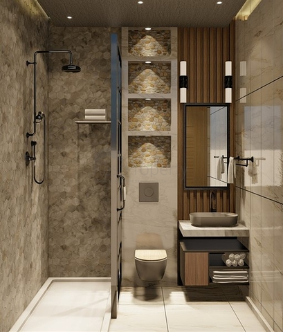 A large-scale hotel concept project in the Tomyuk area 500m from the sea