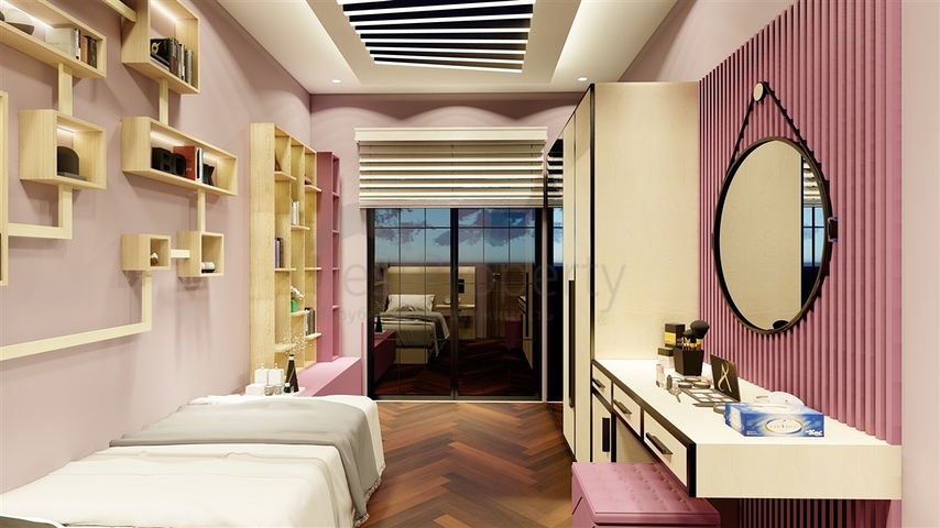 A large-scale hotel concept project in the Tomyuk area 500m from the sea