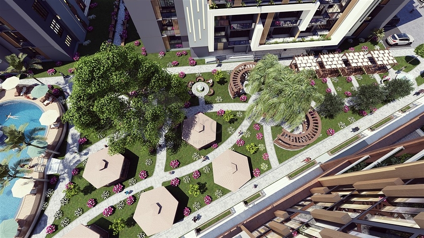 A large-scale hotel concept project in the Tomyuk area 500m from the sea