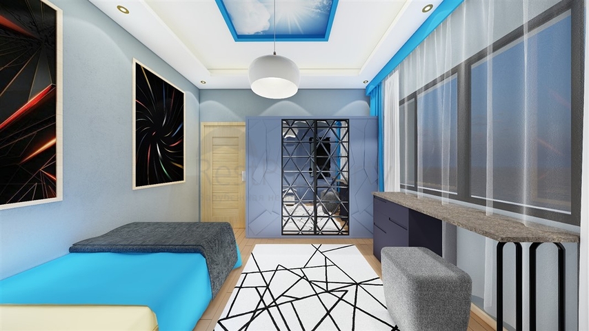 Apartments for sale under construction in Erdemli district