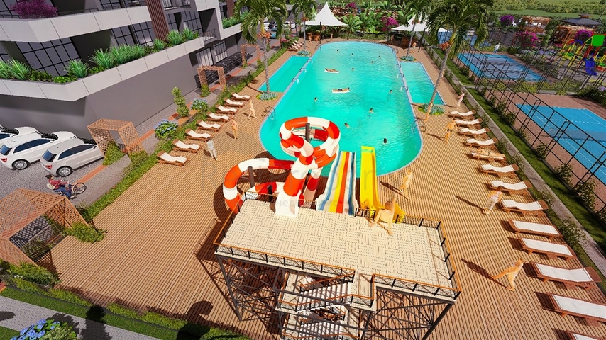 Apartments for sale under construction in Erdemli district