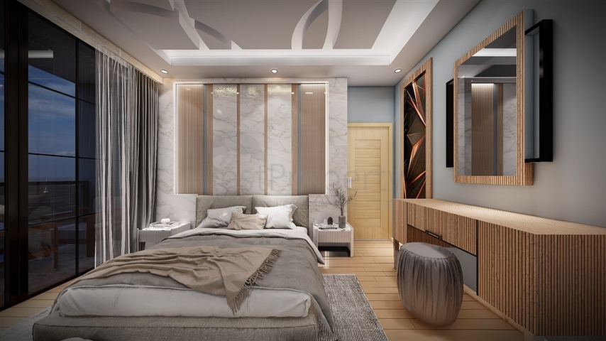 Apartments for sale under construction in Erdemli district