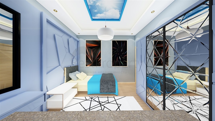 Apartments for sale under construction in Erdemli district