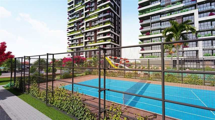 Apartments for sale under construction in Erdemli district