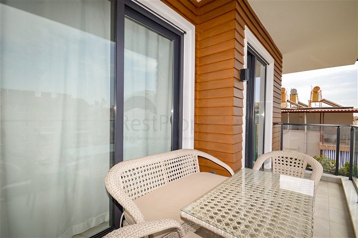 2+1 penthouse with beautiful views in Cleopatra beach area for rent