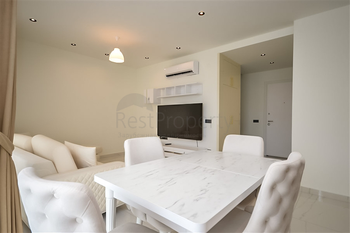 2+1 penthouse with beautiful views in Cleopatra beach area for rent