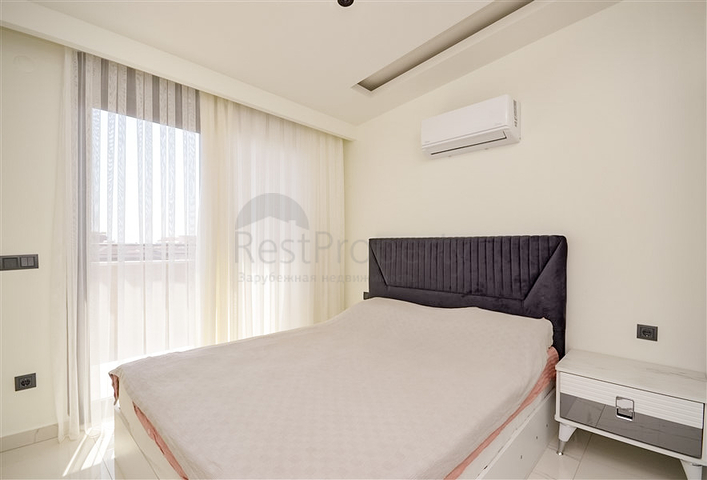 2+1 penthouse with beautiful views in Cleopatra beach area for rent