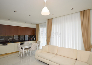 2+1 penthouse with beautiful views in Cleopatra beach area for rent