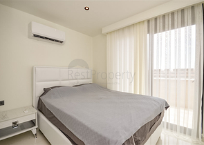 2+1 penthouse with beautiful views in Cleopatra beach area for rent