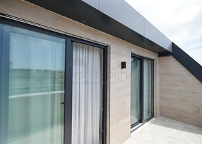 2+1 penthouse with beautiful views in Cleopatra beach area for rent