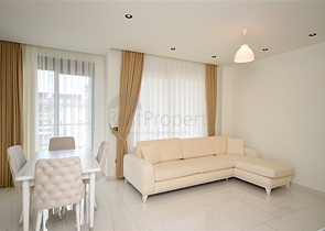 2+1 penthouse with beautiful views in Cleopatra beach area for rent