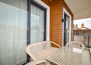 2+1 penthouse with beautiful views in Cleopatra beach area for rent