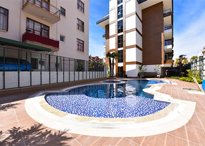 2+1 penthouse with beautiful views in Cleopatra beach area for rent