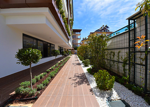 2+1 penthouse with beautiful views in Cleopatra beach area for rent