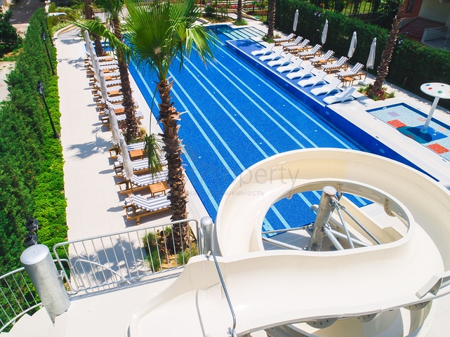 Luxury 2+1 apartment with sea view in an elite Alanya complex