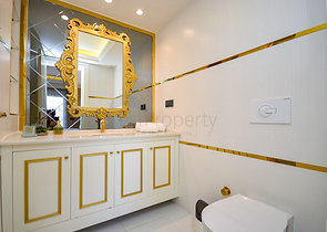 Luxury 2+1 apartment with sea view in an elite Alanya complex