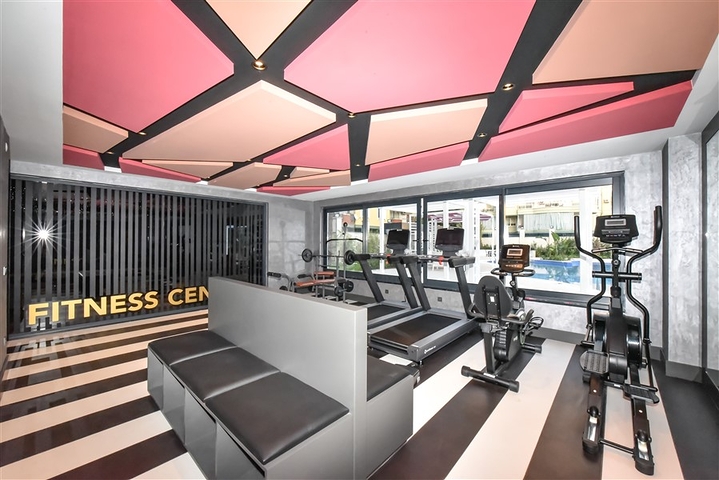 3+1 penthouse in the center of Alanya with stunning views