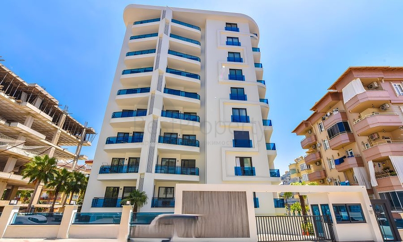 3+1 penthouse in the center of Alanya with stunning views