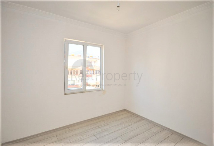 2+1 apartment 100 meters from the main beach of the city on Cleopatra