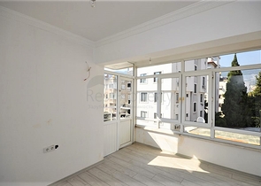 2+1 apartment 100 meters from the main beach of the city on Cleopatra