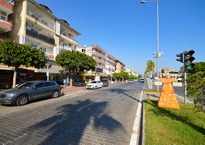 2+1 apartment 100 meters from the main beach of the city on Cleopatra