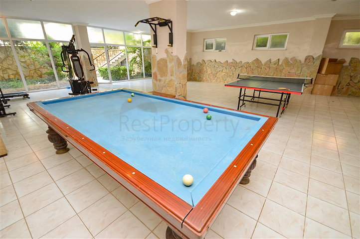 4+1 apartment 50 meters from the Mediterranean Sea