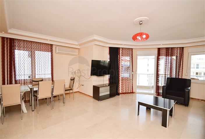 4+1 apartment 50 meters from the Mediterranean Sea