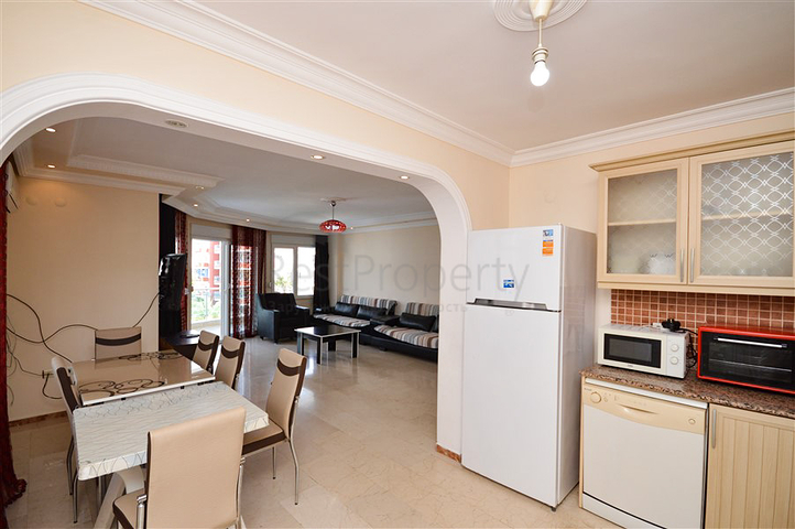 4+1 apartment 50 meters from the Mediterranean Sea